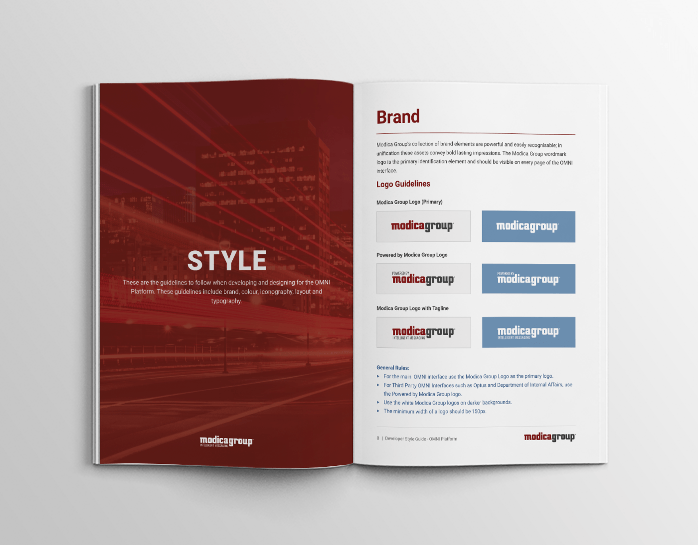 Modica Style Guide - Pages 01