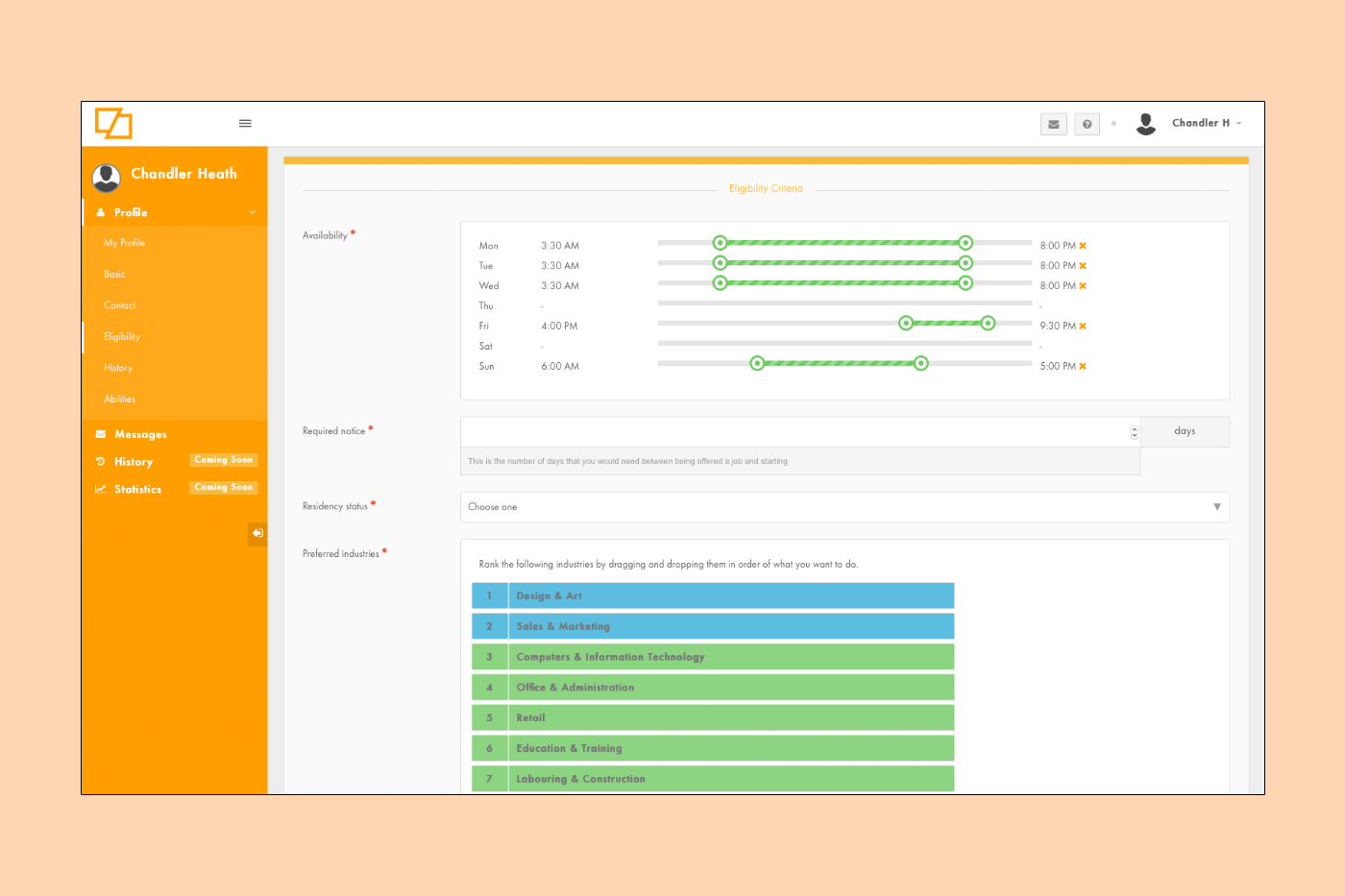 PartTimer - Eligibility